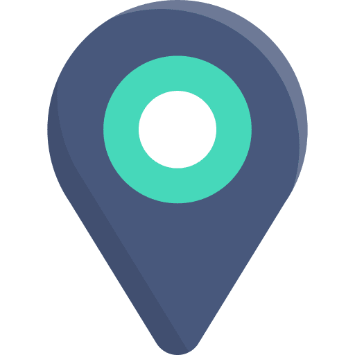 Pin signs maps and location placeholder icon