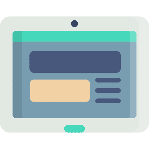 Tablet tablet ipad electronics icon