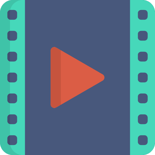 Video player video player multimedia option interface icon