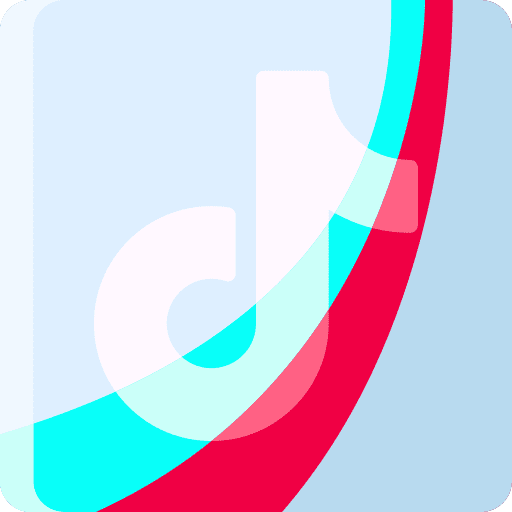 Tik tok social media logo tik tok icon