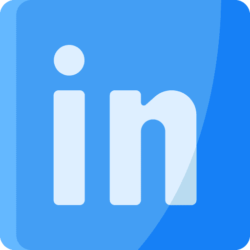Linkedin logo in brands and logotypes social media icon