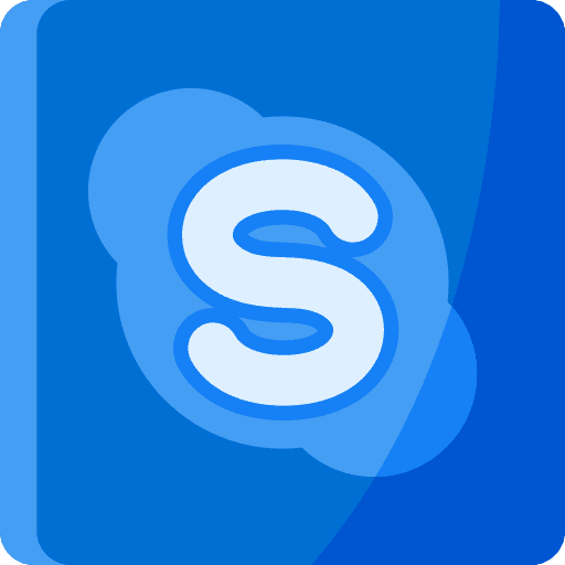 Skype logo social media social network skype icon