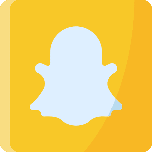 Snapchat logo logotype social media logo icon