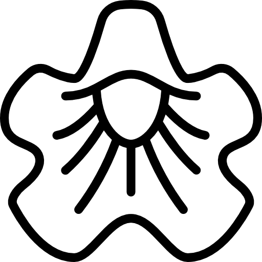 Dogbane floral botanical plant icon