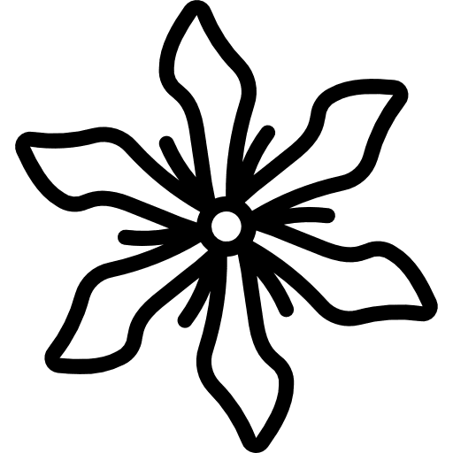 Madder farming and gardening nature flower icon