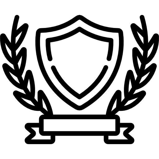 Badge award reward shapes and symbols icon