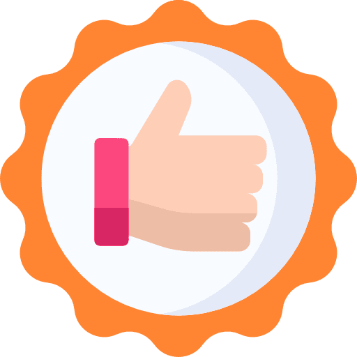 Badge label recommended emblem icon