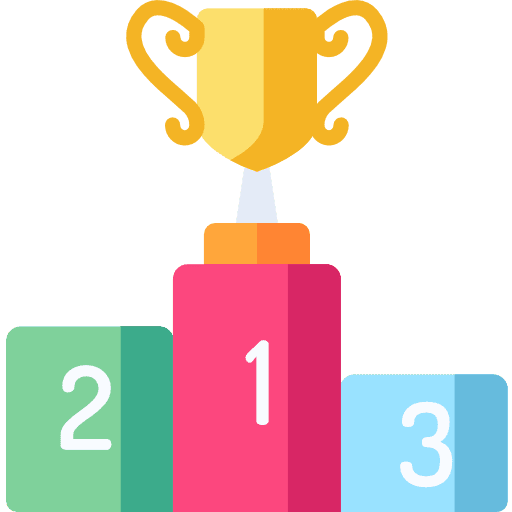 Podium success podium trophy icon