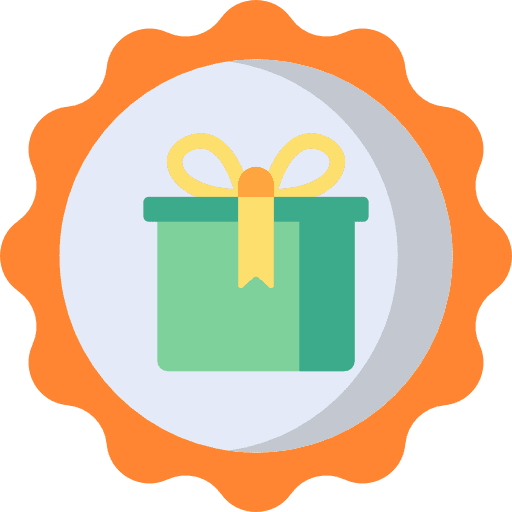 Gift christmas presents birthday christmas icon