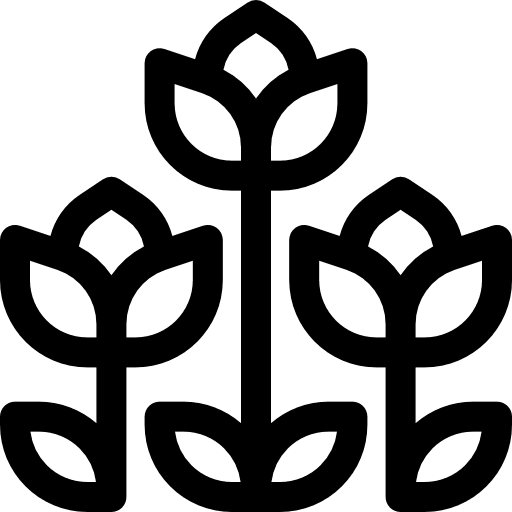 Flowers nature blossom petals icon