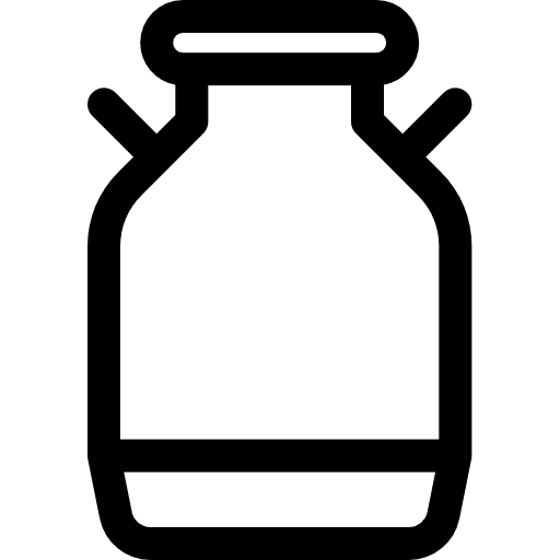 Milk bottle food and restaurant drink milk bottle icon