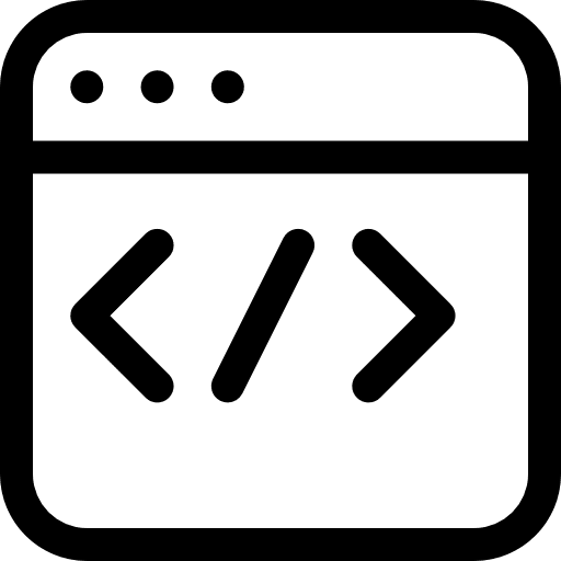 Coding programming metadata web page icon