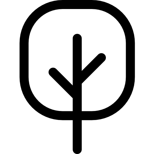 Tree garden tree yard icon