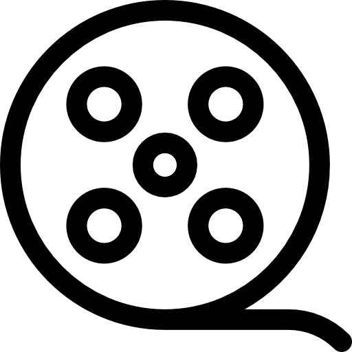 Film reel film reel technology entertainment icon