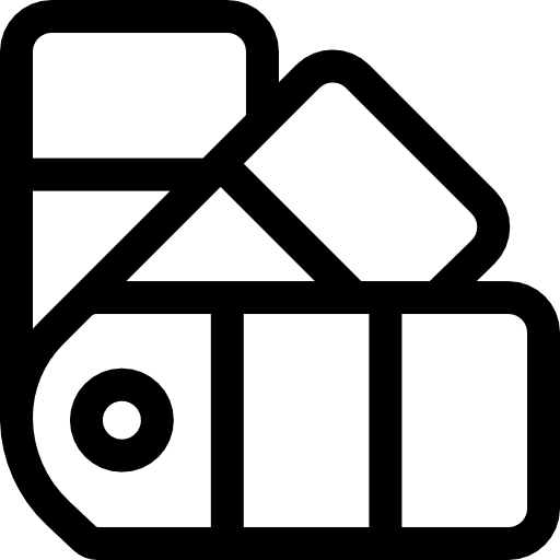 Pantone edit tools paints art and design icon