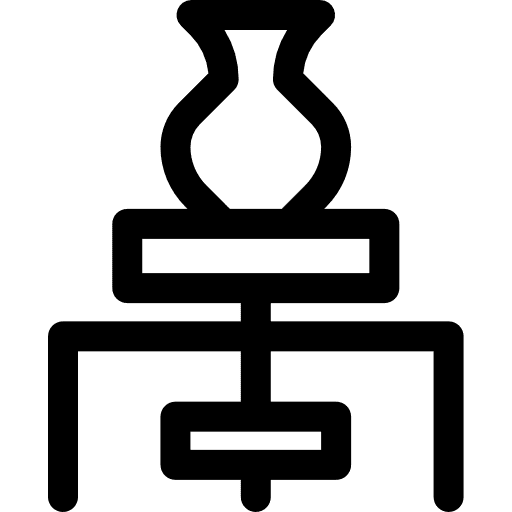 Pottery pot antique pottery icon