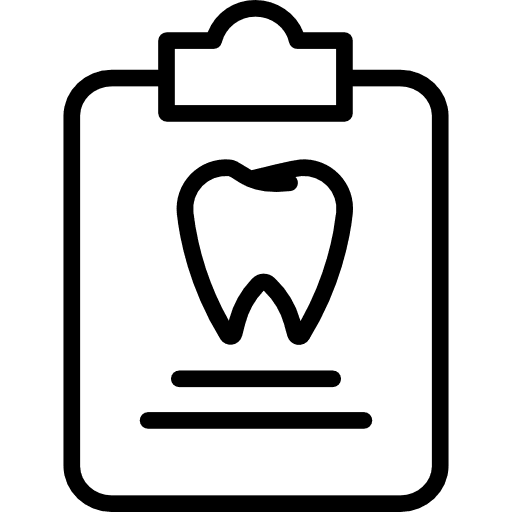 Medical report medical history health clinic hospital icon