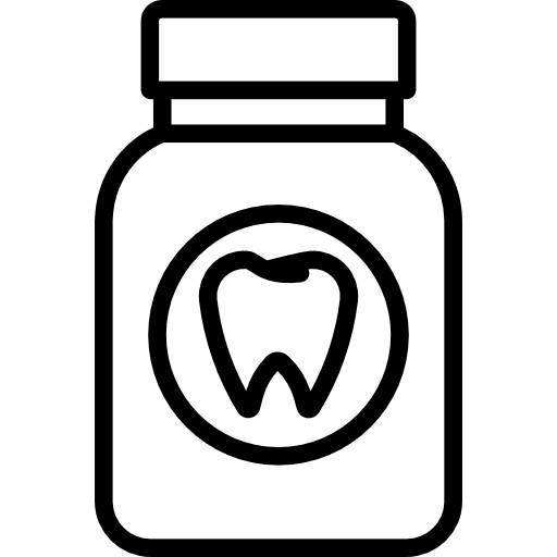 Medication dental drugs healthcare and medical icon