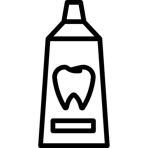 Toothpaste toothpaste tooth beauty icon