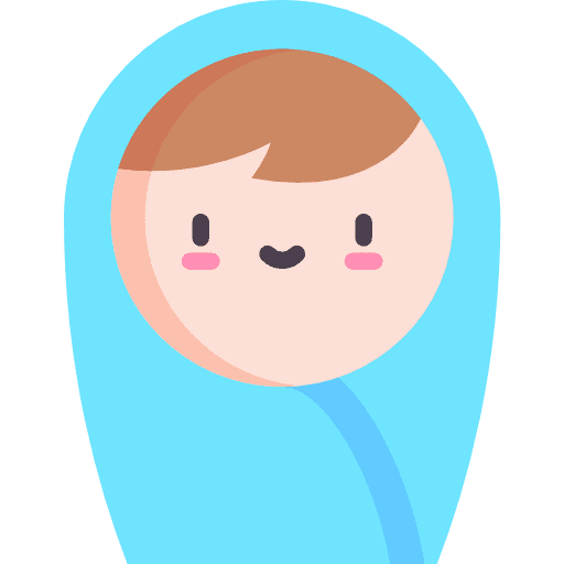 Baby child baby boy icon