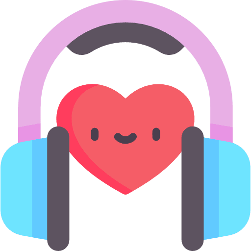 Headphones earphones electronics audio icon