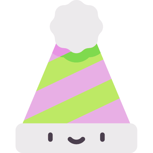 Party hat hat fun party icon