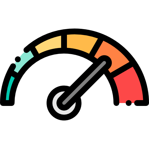 Speedometer tools bandwidth work tools icon