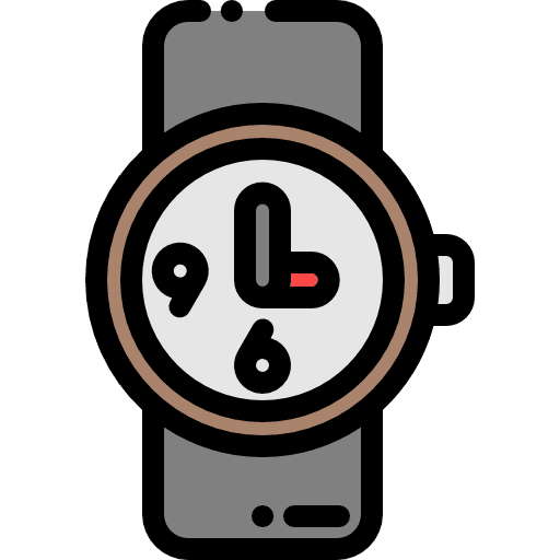 Watch watches clock time and date icon