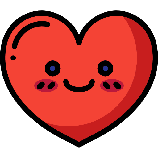 Heart love love and romance romance icon