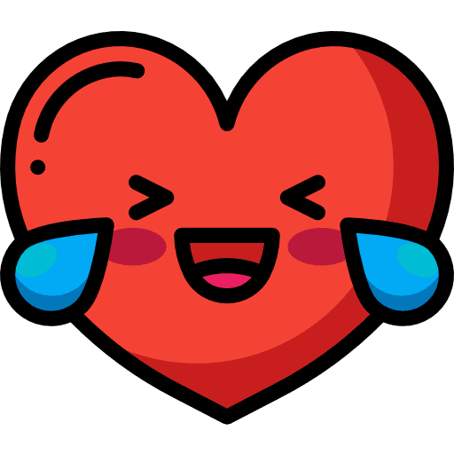 Heart heart romance smileys icon