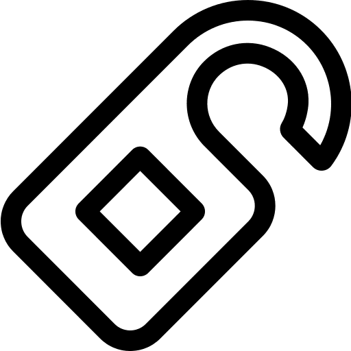 Do not disturb hostal hotel do not disturb icon