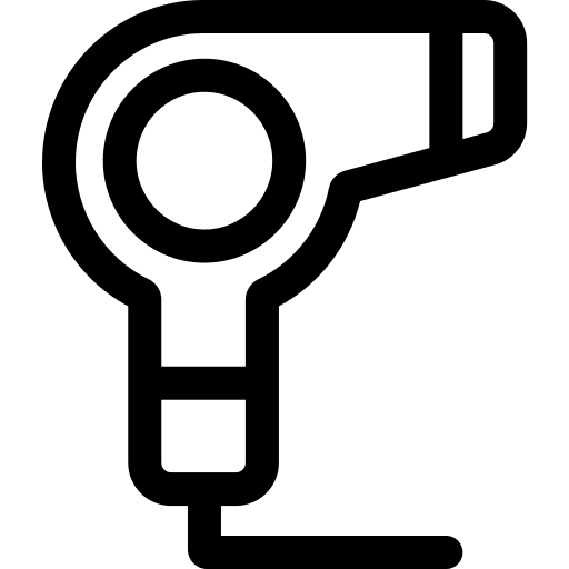 Hair dryer hair dryer electronics technology icon