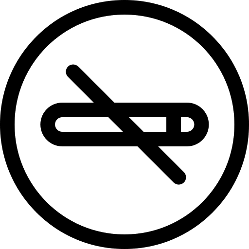 No smoke security forbidden warming icon