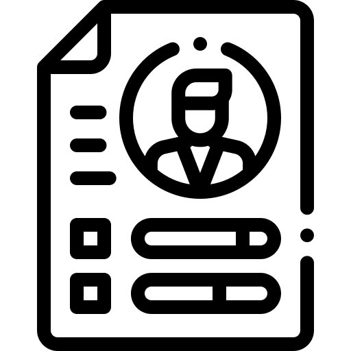 Skills proactive resume cv icon