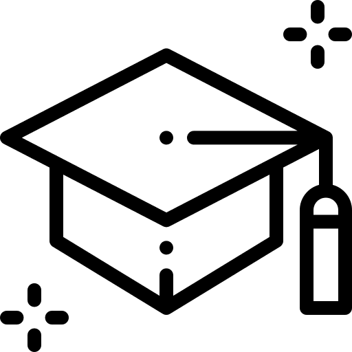 Mortarboard mortarboard cap graduate icon