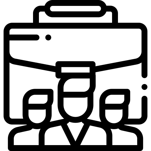 Career career briefcase portfolio icon