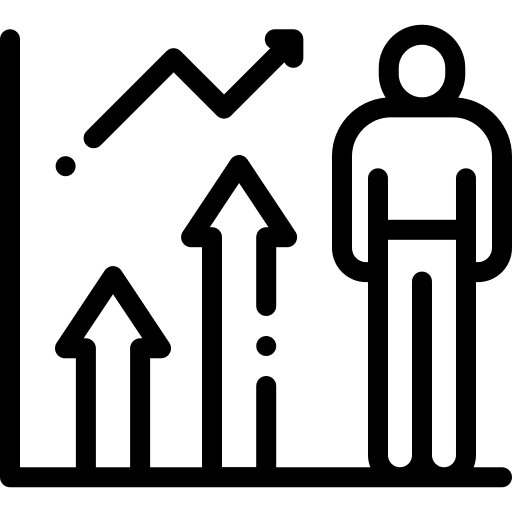 Promotion humanpictos success marketing icon