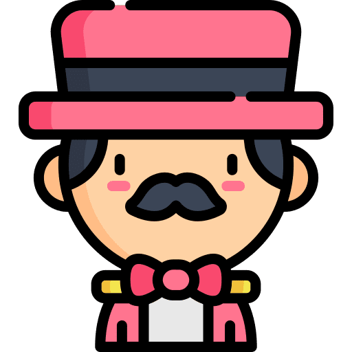 Presenter user circus avatar icon