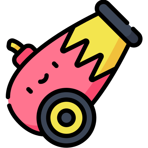 Cannon cannon fire shoot icon