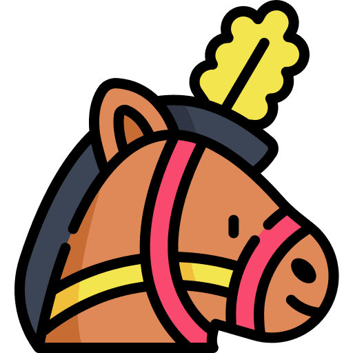 Horse mammal animal kingdom zoo icon