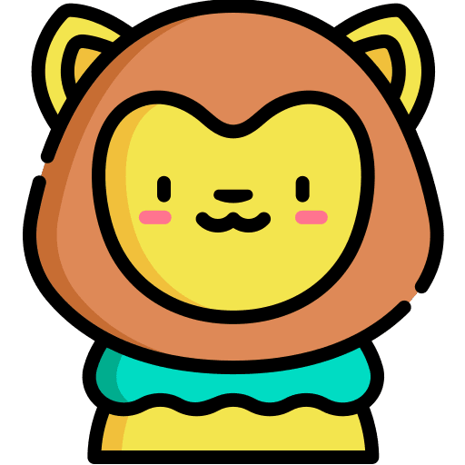 Lion animal kingdom lion nature icon