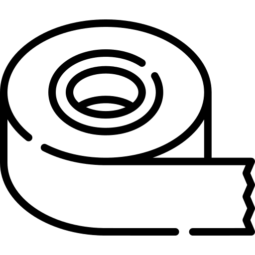 Tape vhs tape masking tape tools and utensils icon