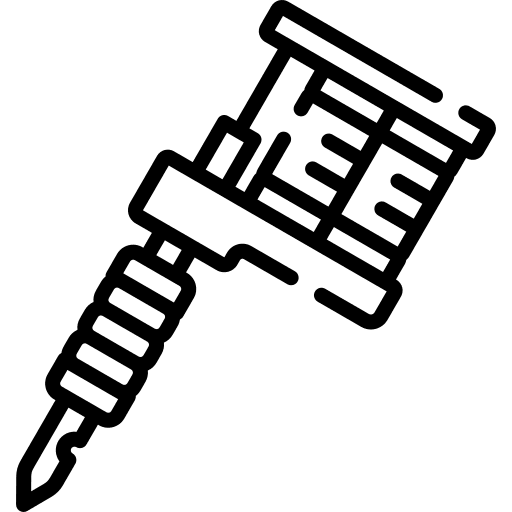 Tattoo machine art and design vintage hipster icon