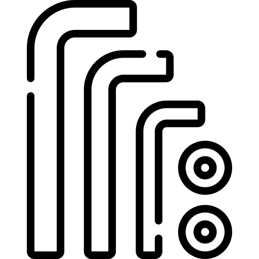 Allen tool tools and utensils construction and tools icon