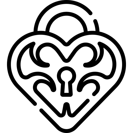 Heart heart shaped fidelity love and romance icon