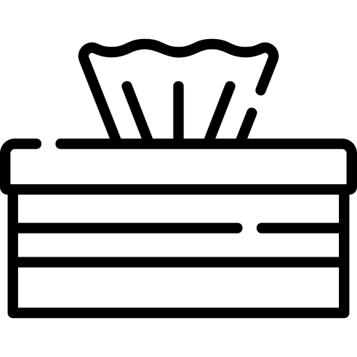 Tissues tissue hygienic tissue paper icon