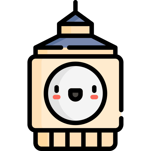 Big ben england big ben monuments icon