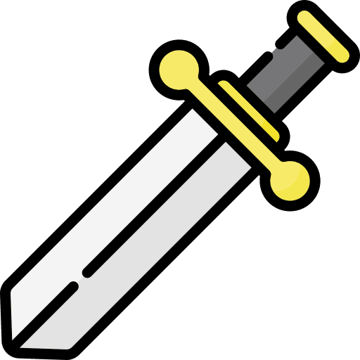 Sword protection weapon weapons icon