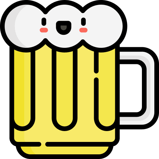 Beer mug drink alcohol icon