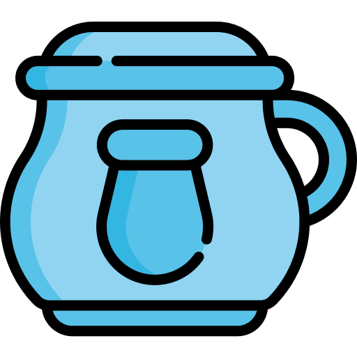 Teapot food and restaurant coffee teapot icon